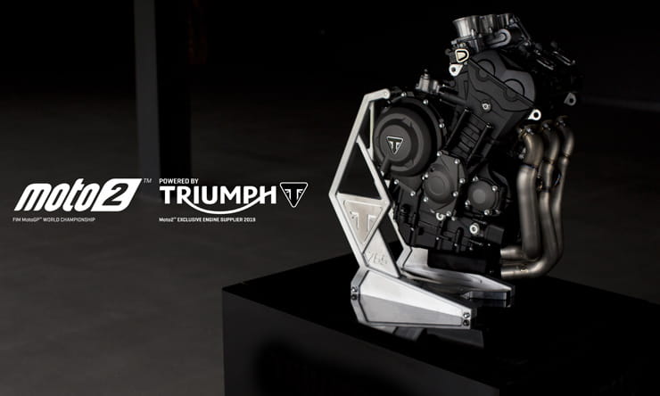 2019's Triumph built Moto2 engine